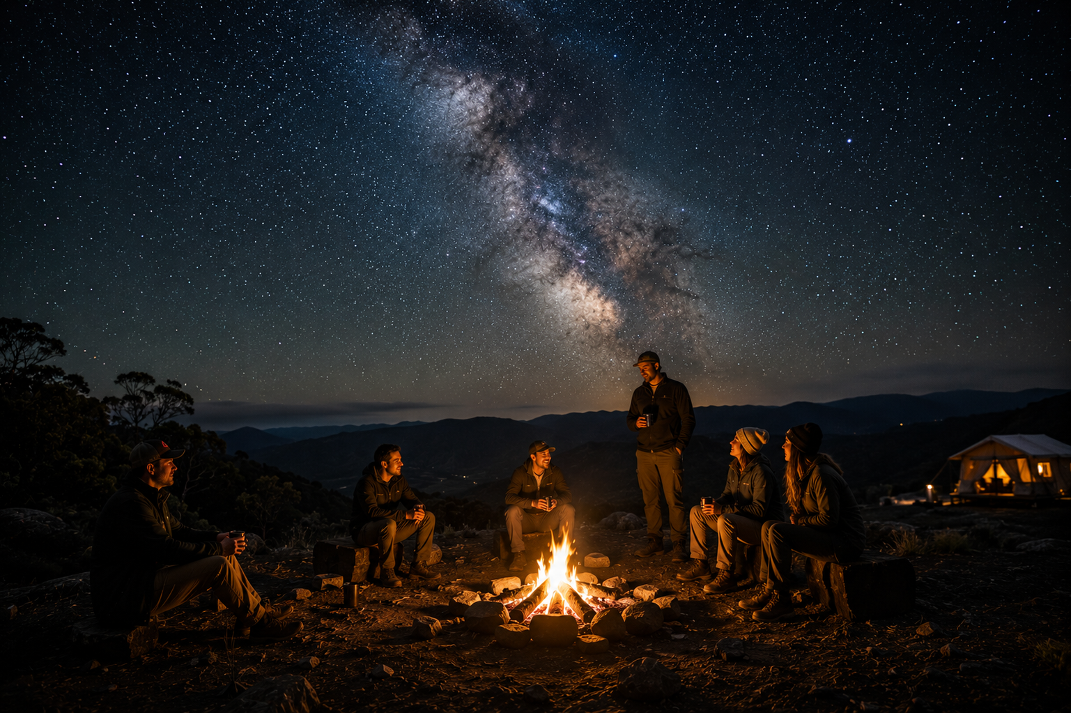 Camp Horizon, Night One