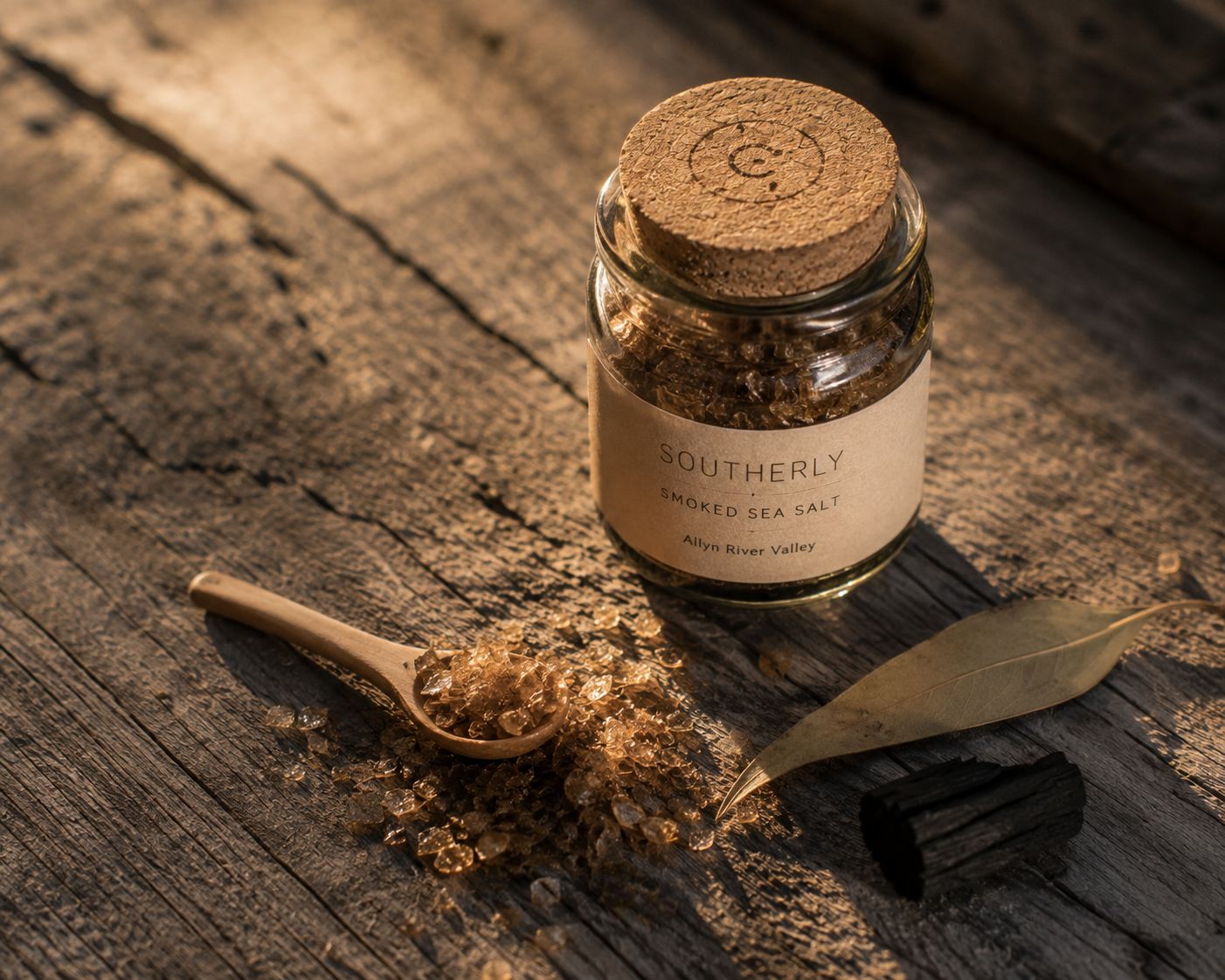 Smoked sea salt