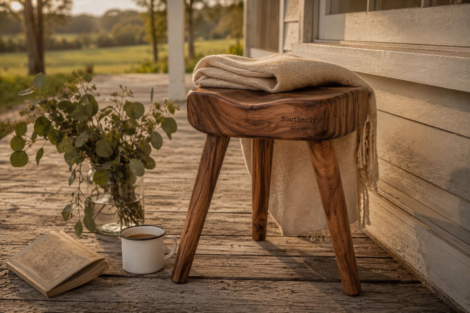 Timber stool